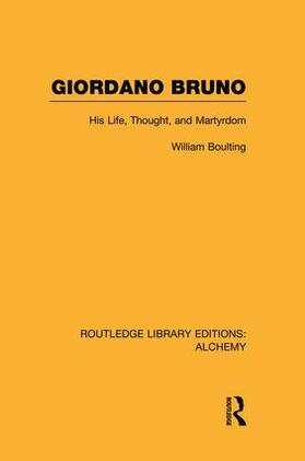 Boulting |  Giordano Bruno | Buch |  Sack Fachmedien
