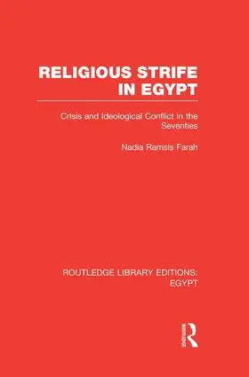 Farah |  Religious Strife in Egypt (RLE Egypt) | Buch |  Sack Fachmedien