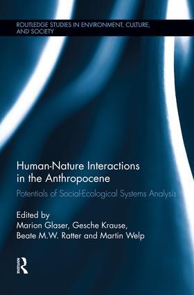 Glaser / Krause / Ratter |  Human-Nature Interactions in the Anthropocene | Buch |  Sack Fachmedien