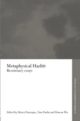 Natarajan / Paulin / Wu |  Metaphysical Hazlitt | Buch |  Sack Fachmedien