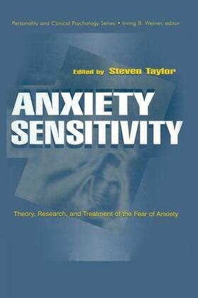Taylor |  Anxiety Sensitivity | Buch |  Sack Fachmedien
