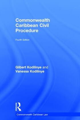 Kodilinye |  Commonwealth Caribbean Civil Procedure | Buch |  Sack Fachmedien