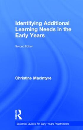 Macintyre |  Identifying Additional Learning Needs in the Early Years | Buch |  Sack Fachmedien