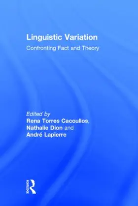 Dion / Torres Cacoullos / Lapierre |  Linguistic Variation | Buch |  Sack Fachmedien