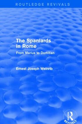 Weinrib |  The Spaniards in Rome (Routledge Revivals) | Buch |  Sack Fachmedien