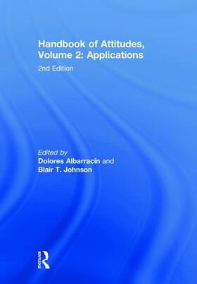 Johnson / Albarracin |  Handbook of Attitudes, Volume 2: Applications | Buch |  Sack Fachmedien