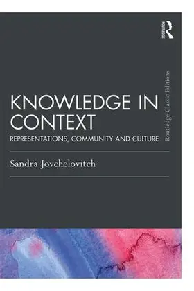 Jovchelovitch |  Knowledge in Context | Buch |  Sack Fachmedien