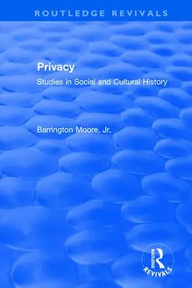 Moore, Jr |  Privacy | Buch |  Sack Fachmedien