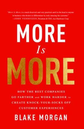 Morgan |  More Is More | Buch |  Sack Fachmedien