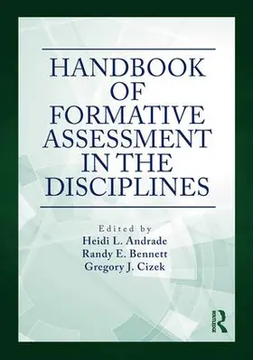 Cizek / Andrade / Bennett |  Handbook of Formative Assessment in the Disciplines | Buch |  Sack Fachmedien