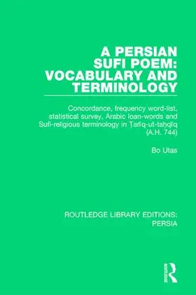 Utas |  A Persian Sufi Poem | Buch |  Sack Fachmedien