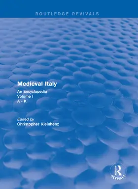 Kleinhenz |  : Medieval Italy (2004) | Buch |  Sack Fachmedien