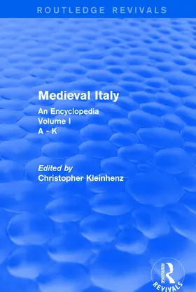 Kleinhenz |  : Medieval Italy (2004) | Buch |  Sack Fachmedien