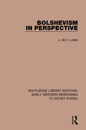 Loder |  Bolshevism in Perspective | Buch |  Sack Fachmedien