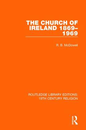 McDowell |  The Church of Ireland 1869-1969 | Buch |  Sack Fachmedien