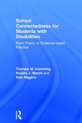 Cumming / Marsh / Higgins |  School Connectedness for Students with Disabilities | Buch |  Sack Fachmedien