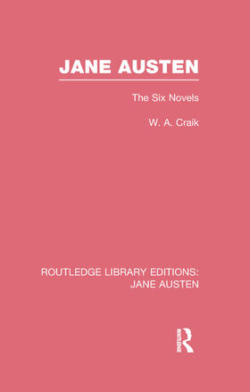 Craik |  Jane Austen (RLE Jane Austen) | Buch |  Sack Fachmedien