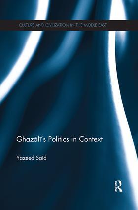 Said |  Ghazali's Politics in Context | Buch |  Sack Fachmedien