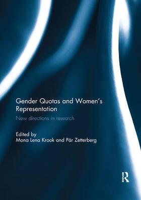 Krook / Zetterberg |  Gender Quotas and Women's Representation | Buch |  Sack Fachmedien