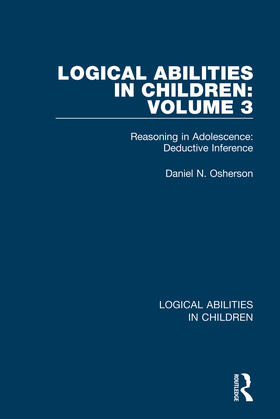 Osherson |  Logical Abilities in Children: Volume 3 | Buch |  Sack Fachmedien