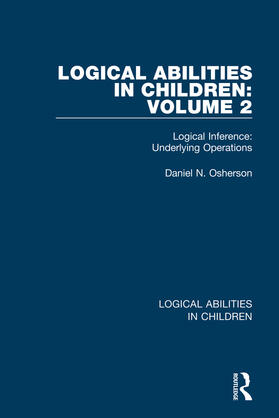 Osherson |  Logical Abilities in Children: Volume 2 | Buch |  Sack Fachmedien