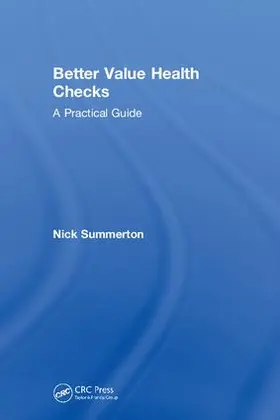 Summerton |  Better Value Health Checks | Buch |  Sack Fachmedien