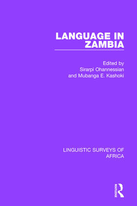 Ohannessian / Kashoki |  Language in Zambia | Buch |  Sack Fachmedien