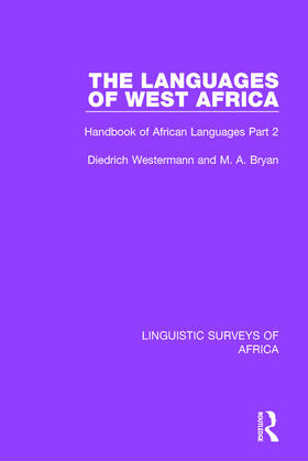 Westermann / Bryan |  The Languages of West Africa | Buch |  Sack Fachmedien