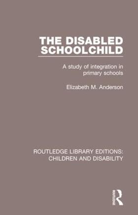 Elizabeth M. |  The Disabled Schoolchild | Buch |  Sack Fachmedien