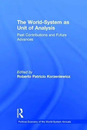 Korzeniewicz |  The World-System as Unit of Analysis | Buch |  Sack Fachmedien