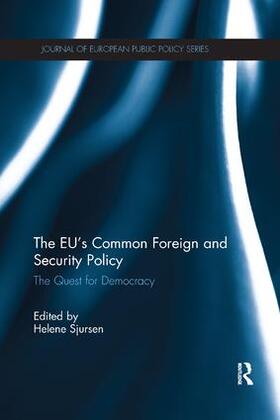 Sjursen |  The EU's Common Foreign and Security Policy | Buch |  Sack Fachmedien