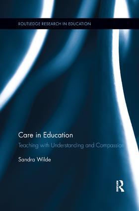 Wilde |  Care in Education | Buch |  Sack Fachmedien