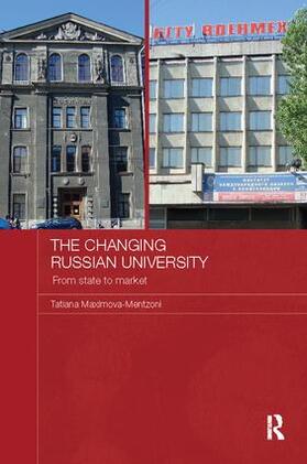 Maximova-Mentzoni |  The Changing Russian University | Buch |  Sack Fachmedien