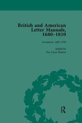 Bannet |  British and American Letter Manuals, 1680-1810, Volume 2 | Buch |  Sack Fachmedien