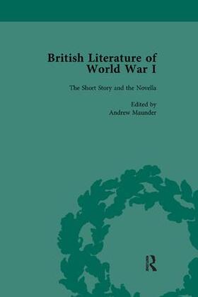 Maunder / Tate / Smith |  British Literature of World War I, Volume 1 | Buch |  Sack Fachmedien