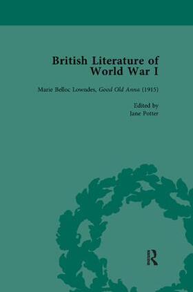 Maunder / Tate / Smith |  British Literature of World War I, Volume 3 | Buch |  Sack Fachmedien