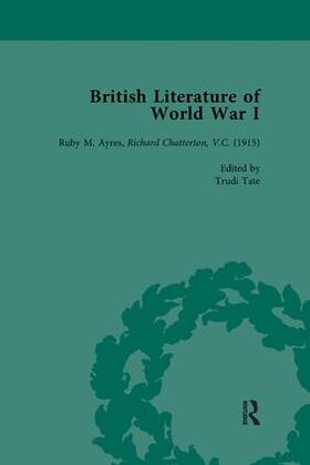 Maunder / Tate / Smith |  British Literature of World War I, Volume 2 | Buch |  Sack Fachmedien