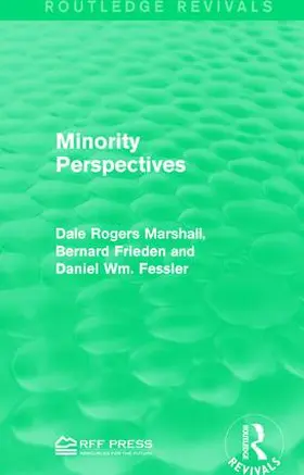 Marshall / Fessler / Frieden |  Minority Perspectives | Buch |  Sack Fachmedien