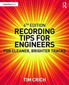 Crich |  Recording Tips for Engineers | Buch |  Sack Fachmedien