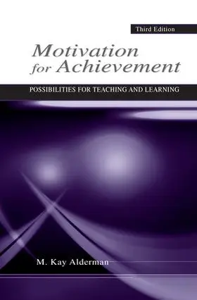 Alderman |  Motivation for Achievement | Buch |  Sack Fachmedien