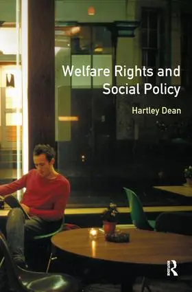 Dean |  Welfare Rights and Social Policy | Buch |  Sack Fachmedien