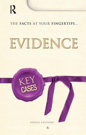 Hopkins / Washbourne |  Key Cases: Evidence | Buch |  Sack Fachmedien