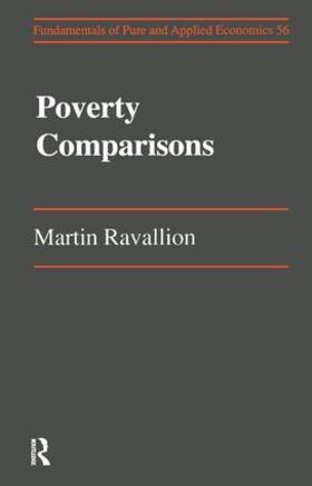 Ravallion |  Poverty Comparisons | Buch |  Sack Fachmedien