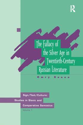 Ronen |  Fallacy of Silver Age | Buch |  Sack Fachmedien