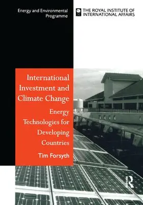 Forsyth |  International Investment and Climate Change | Buch |  Sack Fachmedien