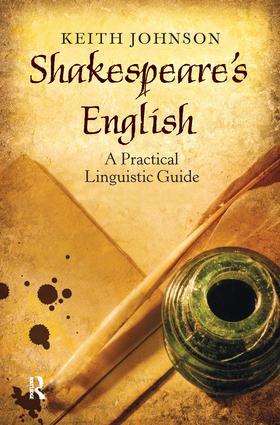 Johnson |  Shakespeare's English | Buch |  Sack Fachmedien