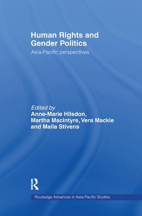 Hilsdon / Macintyre / Mackie |  Human Rights and Gender Politics | Buch |  Sack Fachmedien