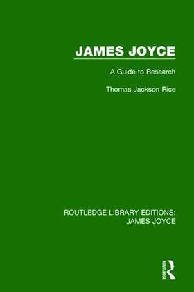 Rice |  James Joyce | Buch |  Sack Fachmedien