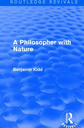 Kidd |  A Philosopher with Nature | Buch |  Sack Fachmedien