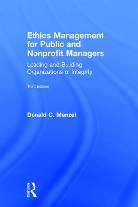 Menzel |  Ethics Management for Public and Nonprofit Managers | Buch |  Sack Fachmedien